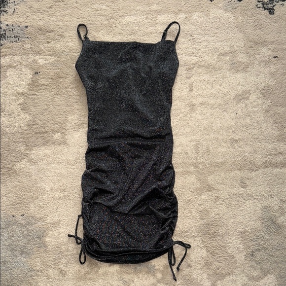 Rolla Coster Black Sparkle Mini Dress - Picture 1 of 6